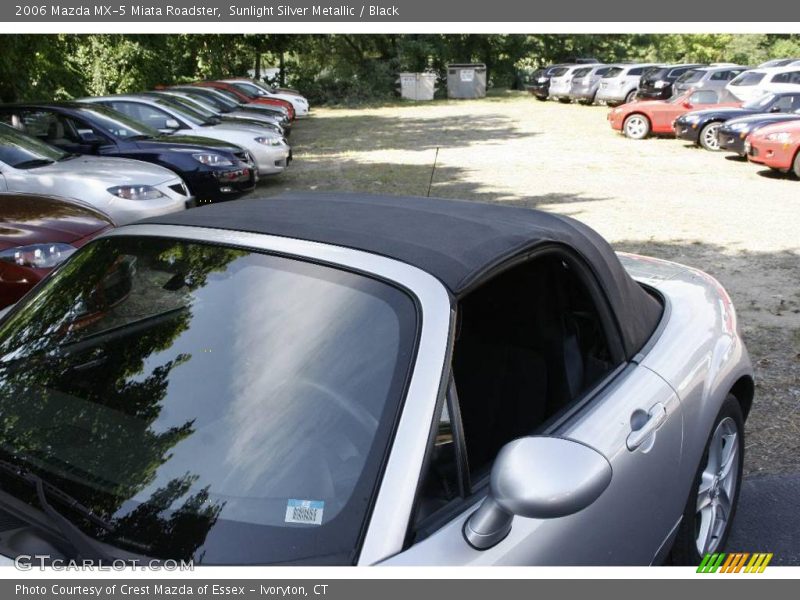Sunlight Silver Metallic / Black 2006 Mazda MX-5 Miata Roadster