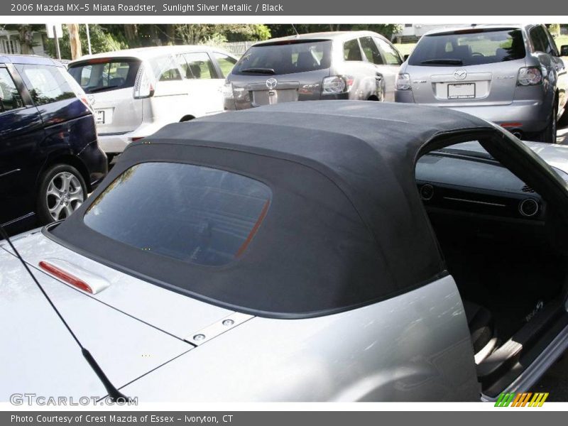 Sunlight Silver Metallic / Black 2006 Mazda MX-5 Miata Roadster