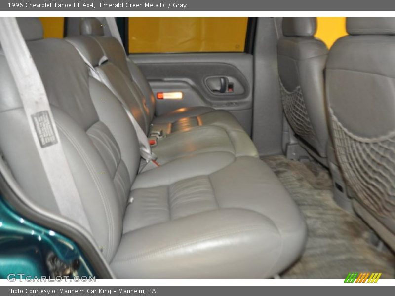 Emerald Green Metallic / Gray 1996 Chevrolet Tahoe LT 4x4