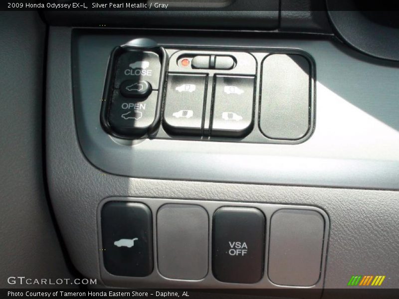 Silver Pearl Metallic / Gray 2009 Honda Odyssey EX-L