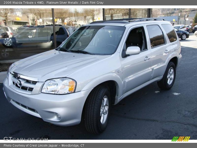 Platinum Silver Metallic / Dark Flint Gray 2006 Mazda Tribute s 4WD