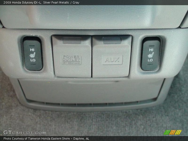 Silver Pearl Metallic / Gray 2009 Honda Odyssey EX-L