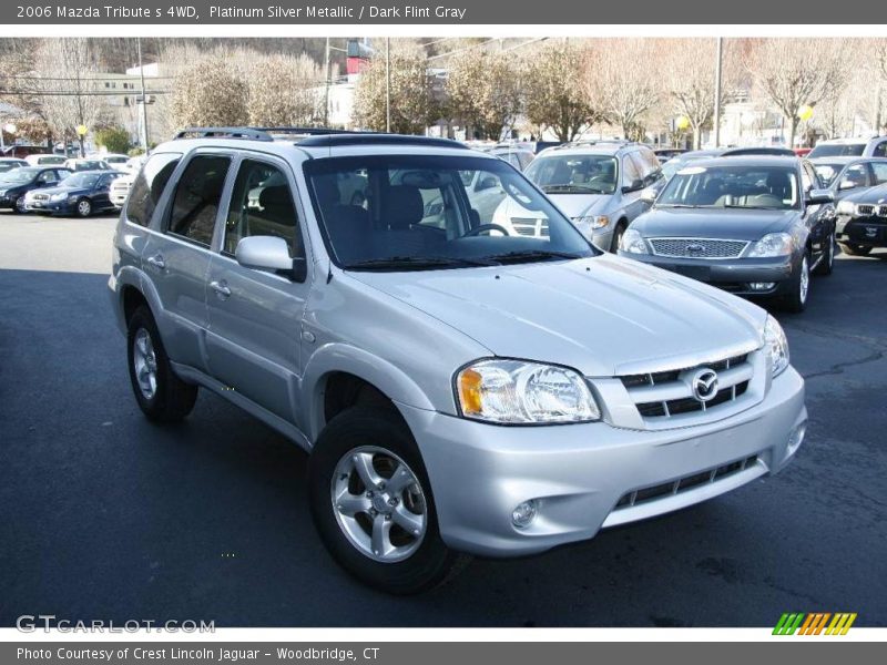 Platinum Silver Metallic / Dark Flint Gray 2006 Mazda Tribute s 4WD