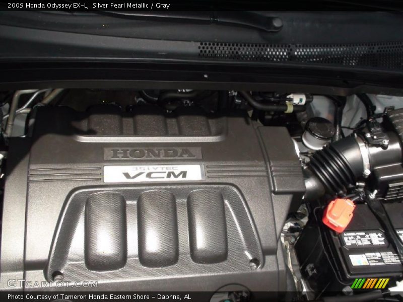 Silver Pearl Metallic / Gray 2009 Honda Odyssey EX-L