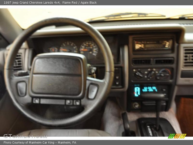 Flame Red / Agate Black 1997 Jeep Grand Cherokee Laredo 4x4