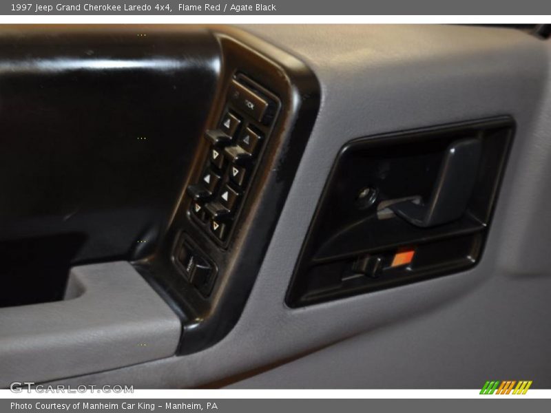Flame Red / Agate Black 1997 Jeep Grand Cherokee Laredo 4x4