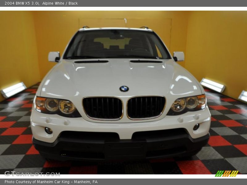 Alpine White / Black 2004 BMW X5 3.0i