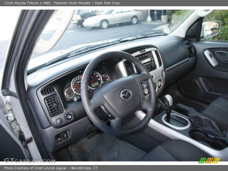 Platinum Silver Metallic / Dark Flint Gray 2006 Mazda Tribute s 4WD
