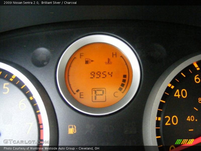 Brilliant Silver / Charcoal 2009 Nissan Sentra 2.0