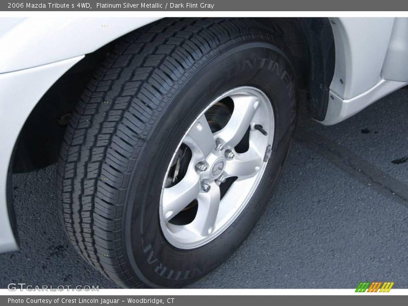 Platinum Silver Metallic / Dark Flint Gray 2006 Mazda Tribute s 4WD