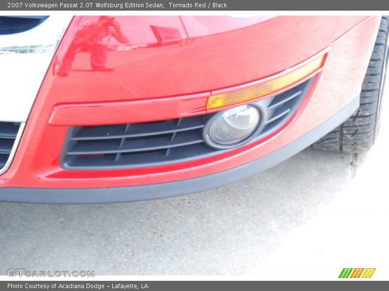 Tornado Red / Black 2007 Volkswagen Passat 2.0T Wolfsburg Edition Sedan