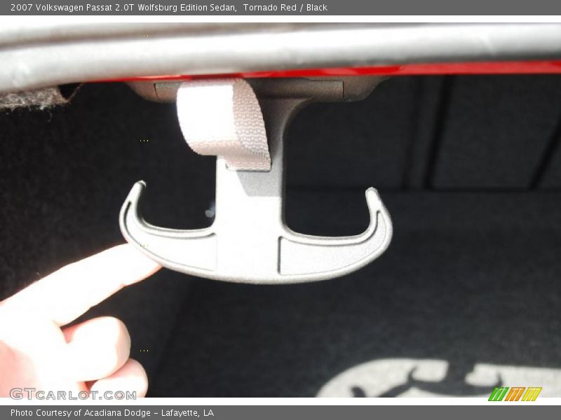 Tornado Red / Black 2007 Volkswagen Passat 2.0T Wolfsburg Edition Sedan