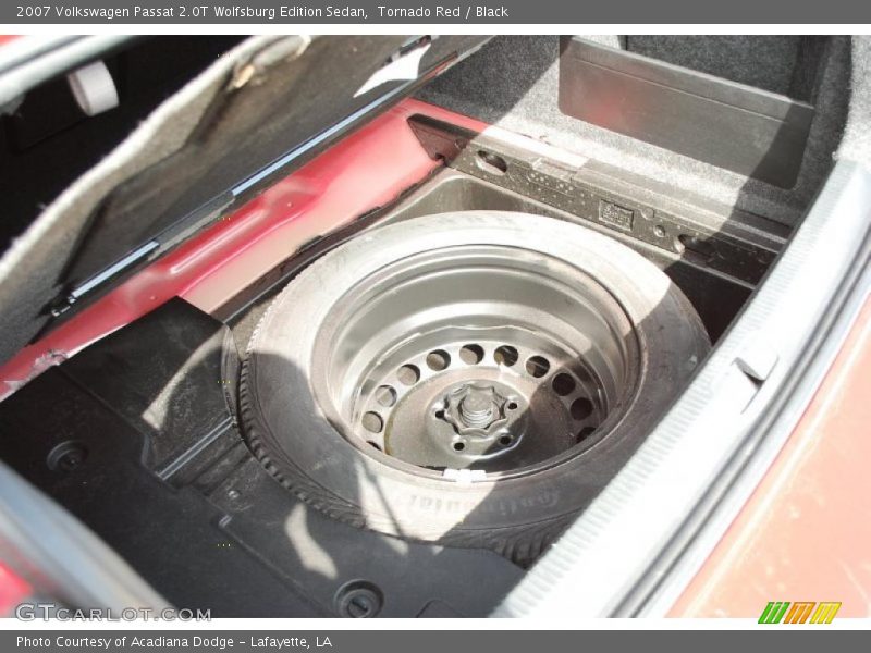 Tornado Red / Black 2007 Volkswagen Passat 2.0T Wolfsburg Edition Sedan