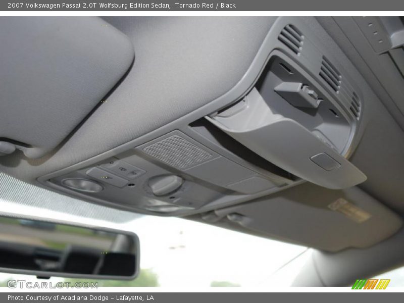 Tornado Red / Black 2007 Volkswagen Passat 2.0T Wolfsburg Edition Sedan