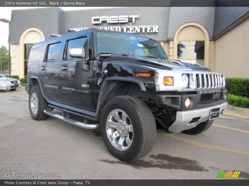 Black / Ebony Black 2009 Hummer H2 SUV