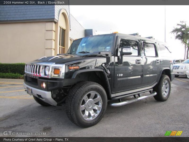 Black / Ebony Black 2009 Hummer H2 SUV