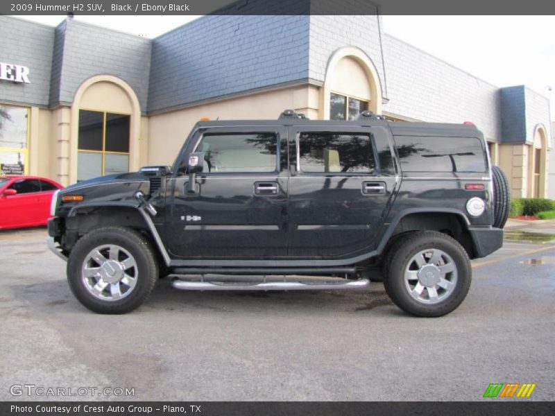 Black / Ebony Black 2009 Hummer H2 SUV