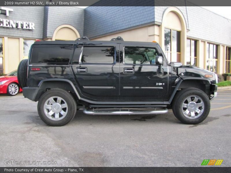 Black / Ebony Black 2009 Hummer H2 SUV
