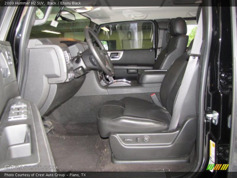 Black / Ebony Black 2009 Hummer H2 SUV