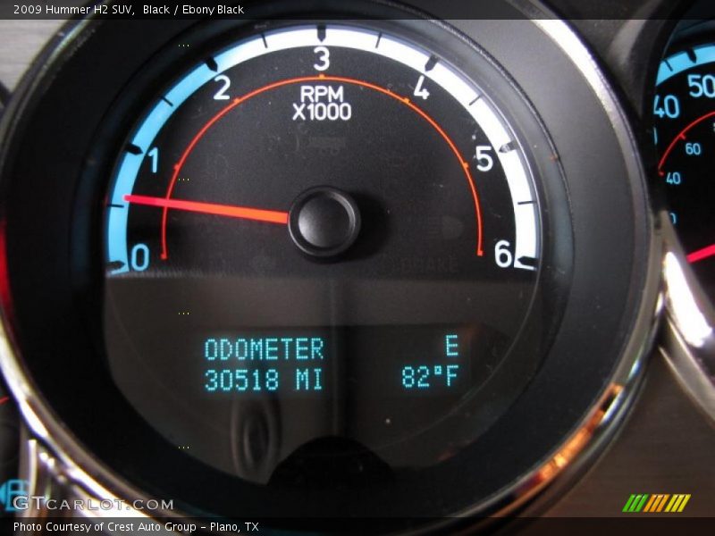 Black / Ebony Black 2009 Hummer H2 SUV