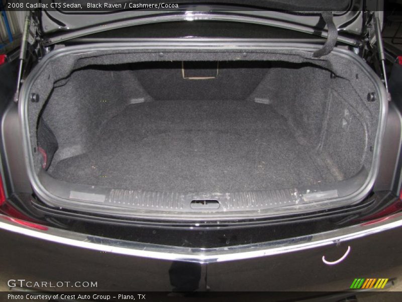 Black Raven / Cashmere/Cocoa 2008 Cadillac CTS Sedan