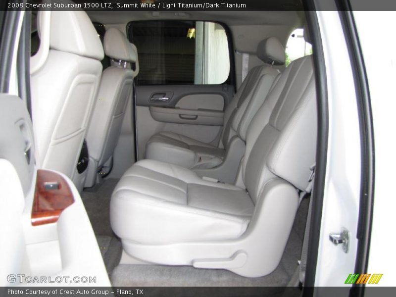 Summit White / Light Titanium/Dark Titanium 2008 Chevrolet Suburban 1500 LTZ