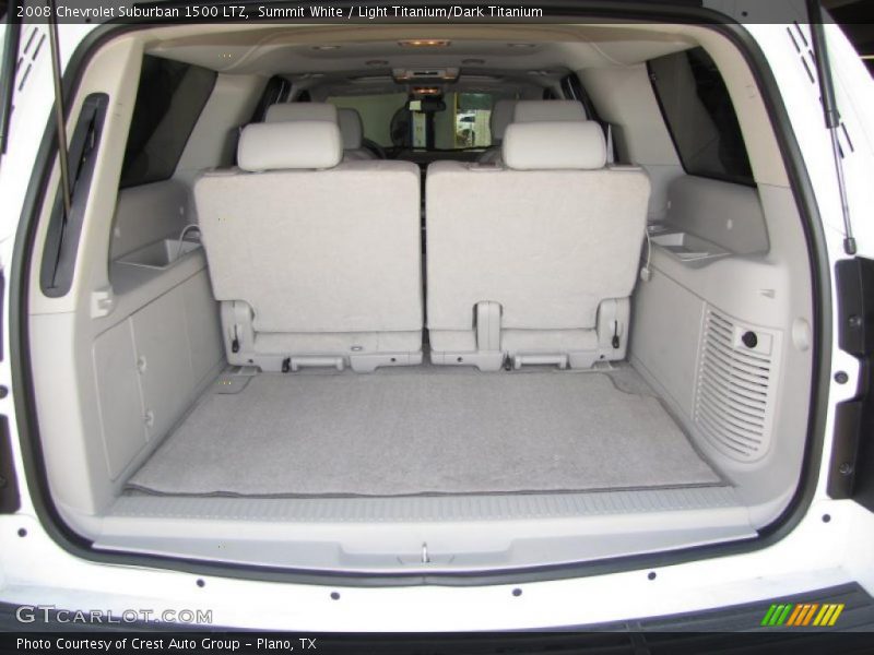 Summit White / Light Titanium/Dark Titanium 2008 Chevrolet Suburban 1500 LTZ