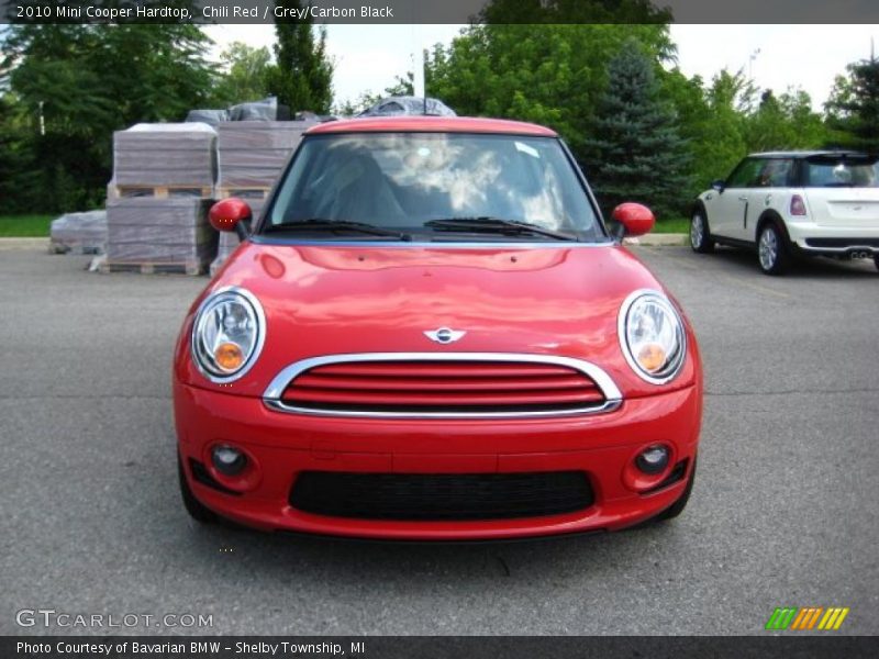 Chili Red / Grey/Carbon Black 2010 Mini Cooper Hardtop