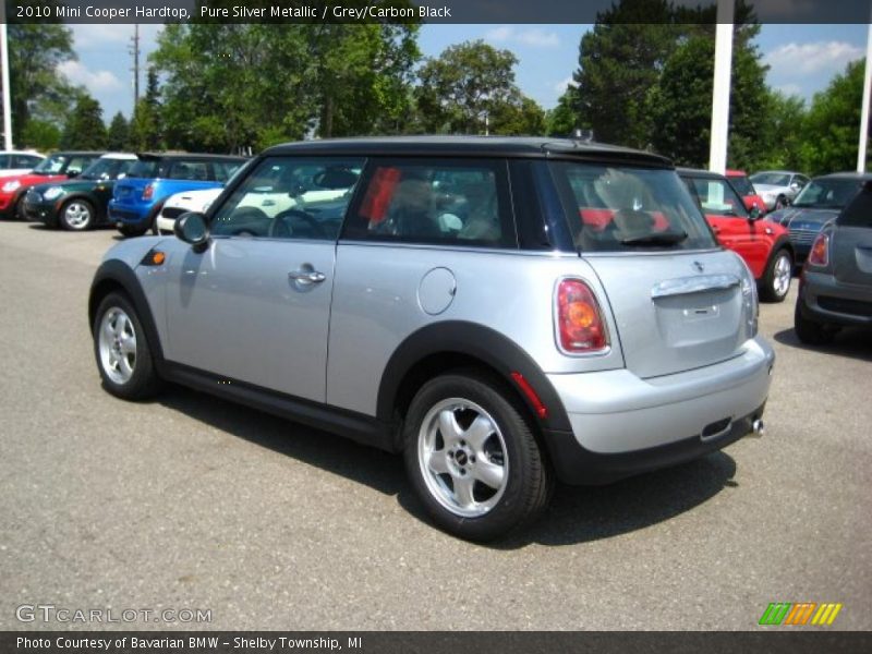 Pure Silver Metallic / Grey/Carbon Black 2010 Mini Cooper Hardtop