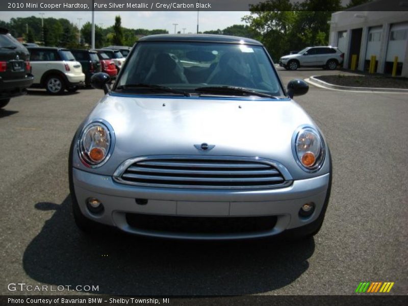 Pure Silver Metallic / Grey/Carbon Black 2010 Mini Cooper Hardtop