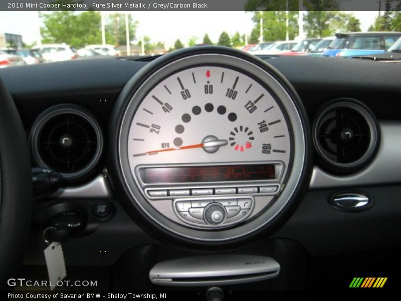Pure Silver Metallic / Grey/Carbon Black 2010 Mini Cooper Hardtop