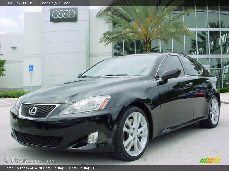 Black Onyx / Black 2006 Lexus IS 350