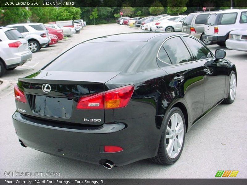 Black Onyx / Black 2006 Lexus IS 350