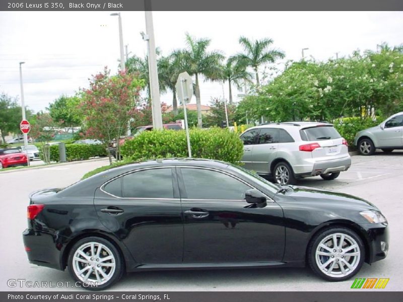 Black Onyx / Black 2006 Lexus IS 350