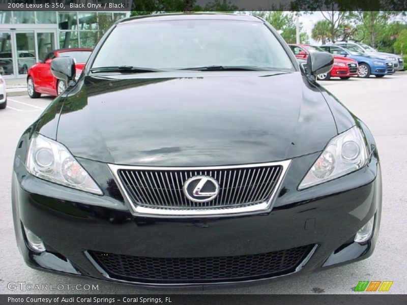 Black Onyx / Black 2006 Lexus IS 350