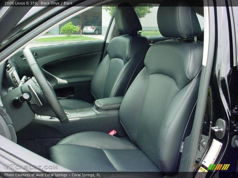Black Onyx / Black 2006 Lexus IS 350