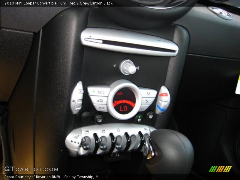 Chili Red / Grey/Carbon Black 2010 Mini Cooper Convertible
