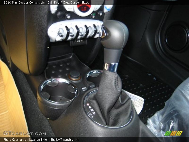 Chili Red / Grey/Carbon Black 2010 Mini Cooper Convertible