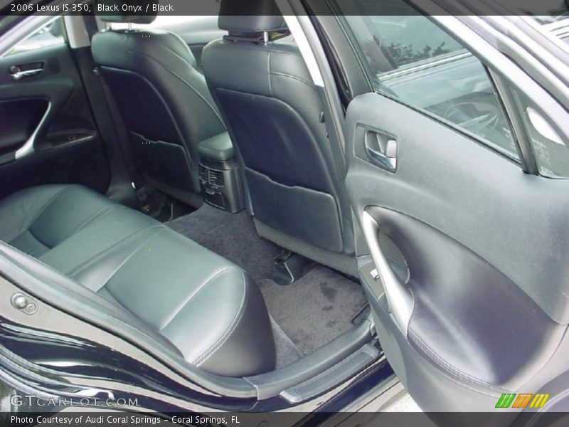 Black Onyx / Black 2006 Lexus IS 350