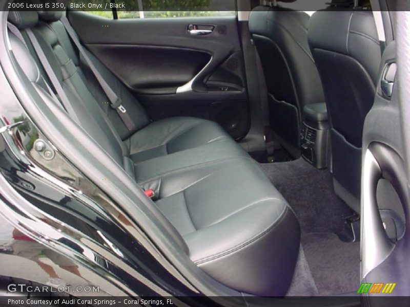 Black Onyx / Black 2006 Lexus IS 350