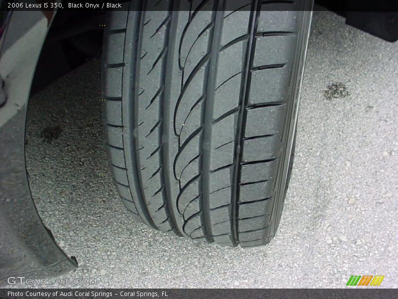 Black Onyx / Black 2006 Lexus IS 350