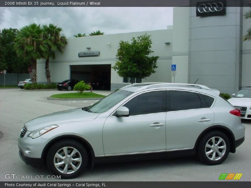 Liquid Platinum / Wheat 2008 Infiniti EX 35 Journey