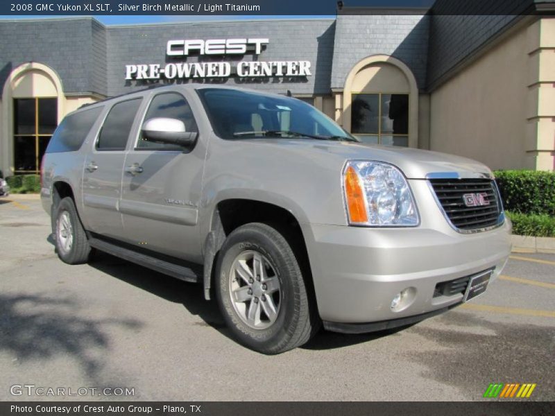 Silver Birch Metallic / Light Titanium 2008 GMC Yukon XL SLT