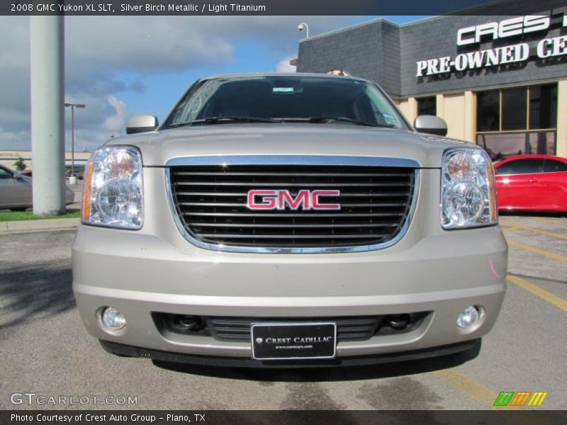 Silver Birch Metallic / Light Titanium 2008 GMC Yukon XL SLT
