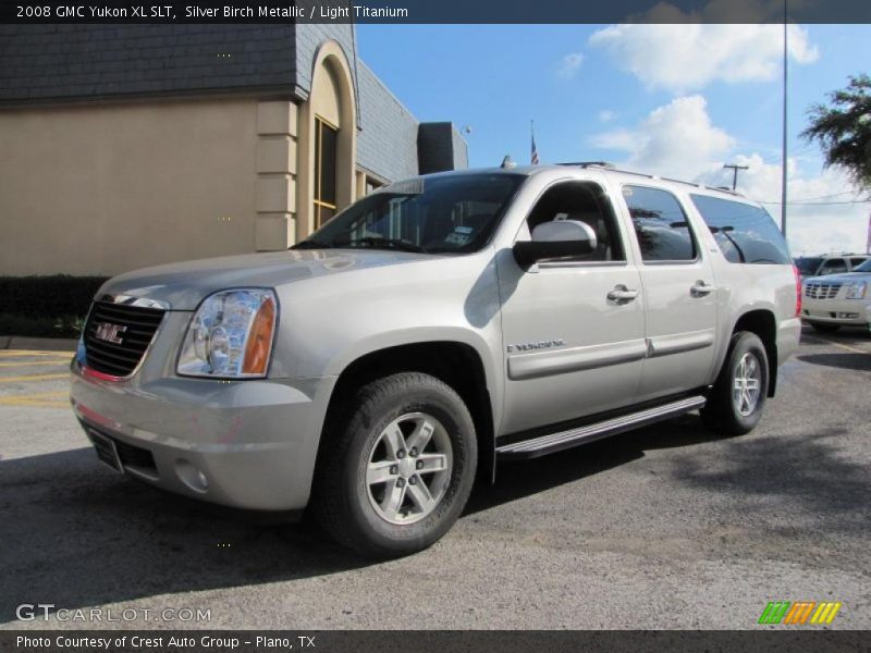 Silver Birch Metallic / Light Titanium 2008 GMC Yukon XL SLT