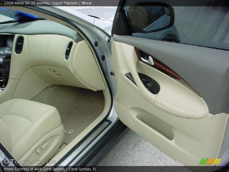 Liquid Platinum / Wheat 2008 Infiniti EX 35 Journey