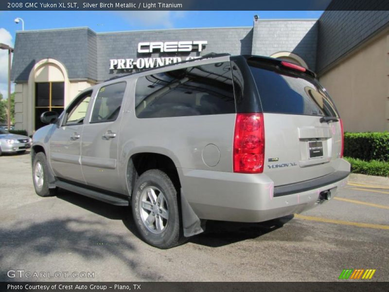 Silver Birch Metallic / Light Titanium 2008 GMC Yukon XL SLT