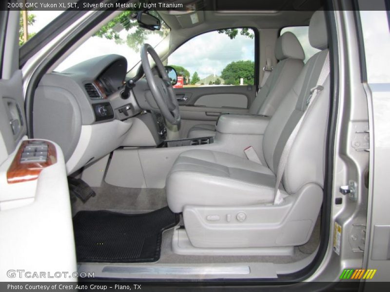 Silver Birch Metallic / Light Titanium 2008 GMC Yukon XL SLT