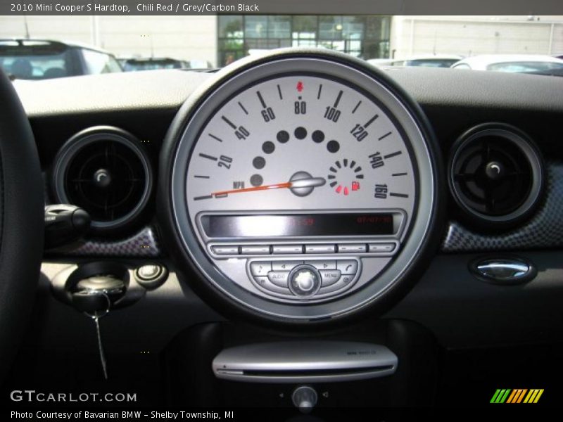 Chili Red / Grey/Carbon Black 2010 Mini Cooper S Hardtop