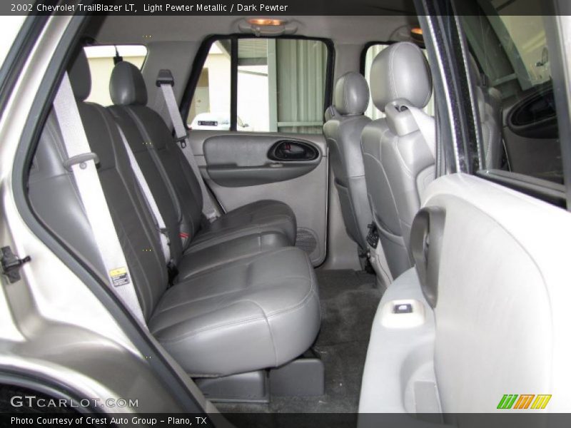 Light Pewter Metallic / Dark Pewter 2002 Chevrolet TrailBlazer LT